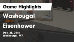 Washougal  vs Eisenhower  Game Highlights - Dec. 28, 2018