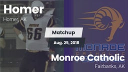 Matchup: Homer  vs. Monroe Catholic  2018