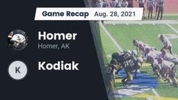 Recap: Homer  vs. Kodiak 2021