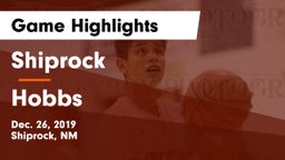 Shiprock  vs Hobbs  Game Highlights - Dec. 26, 2019