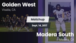 Matchup: Golden West High vs. Madera South  2017