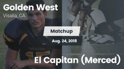 Matchup: Golden West High vs. El Capitan (Merced) 2018