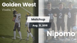 Matchup: Golden West High vs. Nipomo  2018