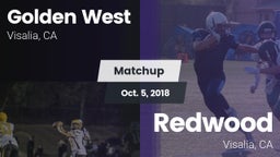 Matchup: Golden West High vs. Redwood  2018