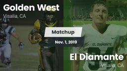 Matchup: Golden West High vs. El Diamante  2019
