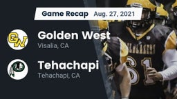 Recap: Golden West  vs. Tehachapi  2021