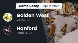 Recap: Golden West  vs. Hanford  2022