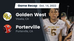 Recap: Golden West  vs. Porterville  2022
