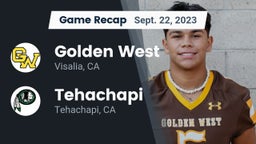 Recap: Golden West  vs. Tehachapi  2023