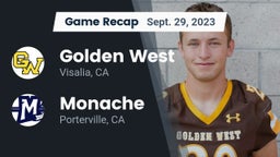 Recap: Golden West  vs. Monache  2023