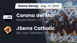 Recap: Corona del Mar  vs. JSerra Catholic  2018