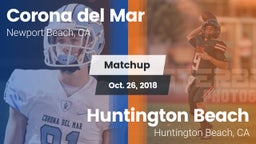 Matchup: Corona del Mar High vs. Huntington Beach  2018