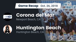 Recap: Corona del Mar  vs. Huntington Beach  2018