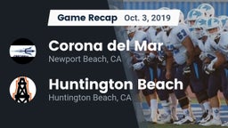 Recap: Corona del Mar  vs. Huntington Beach  2019