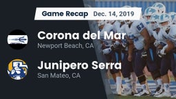 Recap: Corona del Mar  vs. Junipero Serra  2019