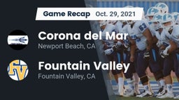 Recap: Corona del Mar  vs. Fountain Valley  2021