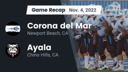 Recap: Corona del Mar  vs. Ayala  2022