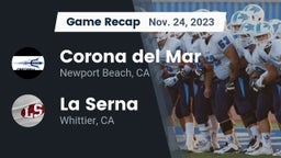 Recap: Corona del Mar  vs. La Serna  2023