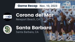 Recap: Corona del Mar  vs. Santa Barbara  2023