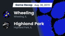 Recap: Wheeling  vs. Highland Park  2019