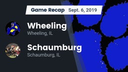 Recap: Wheeling  vs. Schaumburg  2019