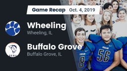 Recap: Wheeling  vs. Buffalo Grove  2019