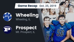 Recap: Wheeling  vs. Prospect  2019