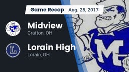 Recap: Midview  vs. Lorain High 2017