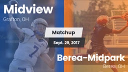 Matchup: Midview  vs. Berea-Midpark  2017