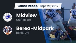 Recap: Midview  vs. Berea-Midpark  2017
