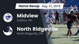 Recap: Midview  vs. North Ridgeville  2018