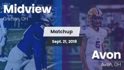 Matchup: Midview  vs. Avon  2018