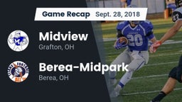Recap: Midview  vs. Berea-Midpark  2018