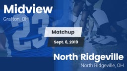 Matchup: Midview  vs. North Ridgeville  2019
