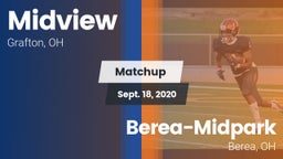 Matchup: Midview  vs. Berea-Midpark  2020