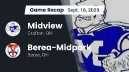 Recap: Midview  vs. Berea-Midpark  2020