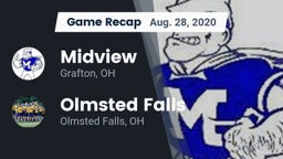 Recap: Midview  vs. Olmsted Falls  2020