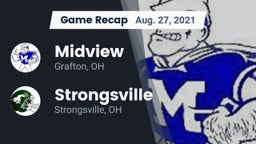 Recap: Midview  vs. Strongsville  2021