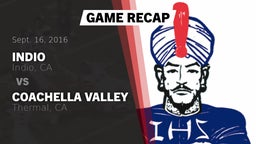 Recap: Indio  vs. Coachella Valley  2016