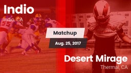 Matchup: Indio  vs. Desert Mirage  2017