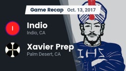 Recap: Indio  vs. Xavier Prep  2017