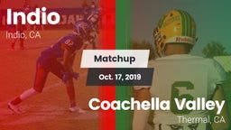 Matchup: Indio  vs. Coachella Valley  2019