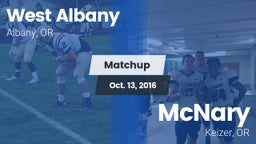 Matchup: West Albany High vs. McNary  2016