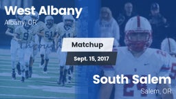 Matchup: West Albany High vs. South Salem  2017