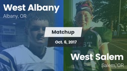Matchup: West Albany High vs. West Salem  2017