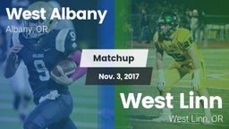 Matchup: West Albany High vs. West Linn  2017