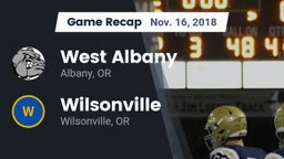 Recap: West Albany  vs. Wilsonville  2018