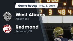 Recap: West Albany  vs. Redmond  2019
