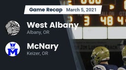 Recap: West Albany  vs. McNary  2021