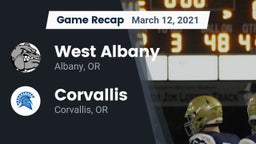 Recap: West Albany  vs. Corvallis  2021